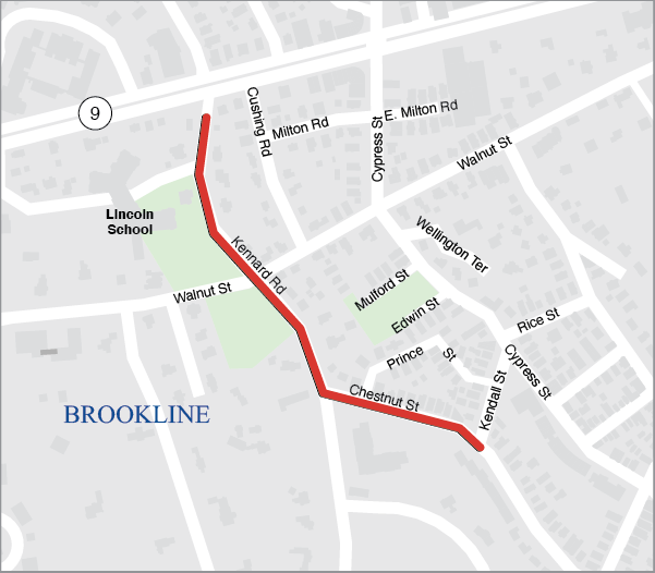 Brookline: Improvements at William H. Lincoln School (SRTS) 